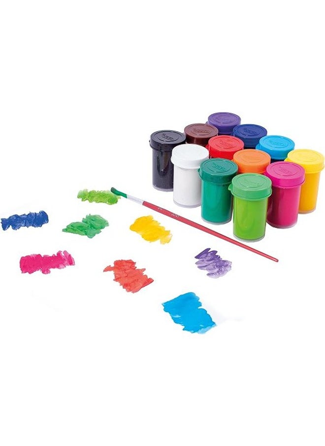 Tempera - Tempera Case 12 Bottles gouache - Image 1