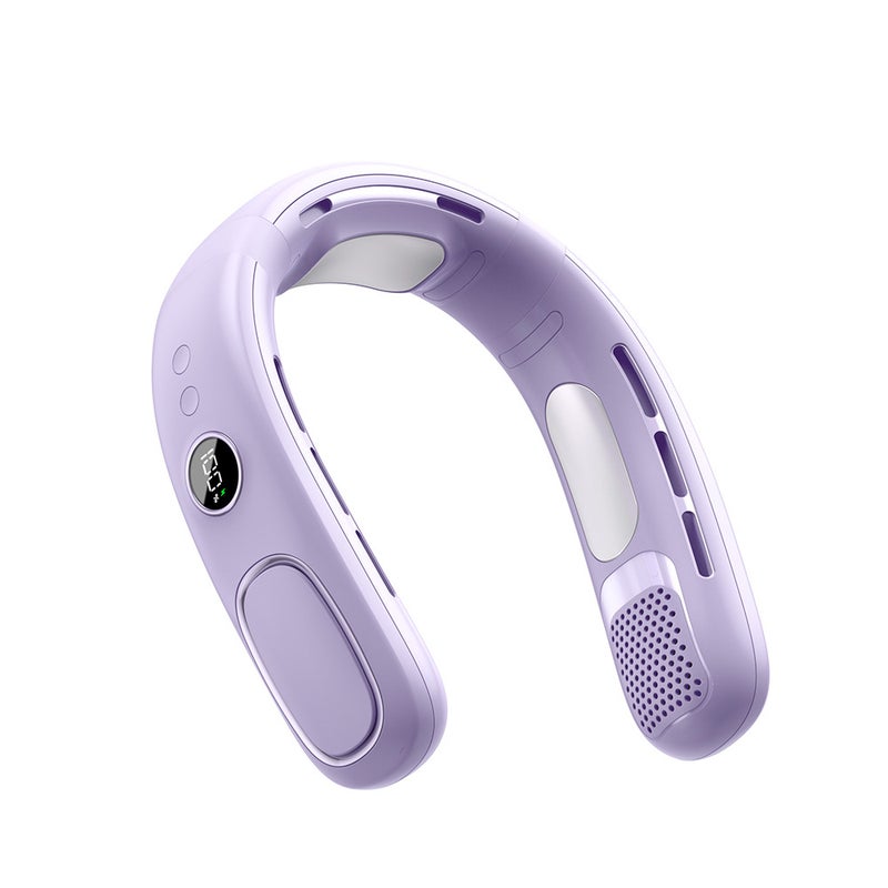 New Neck-Hanging Fan - Portable Hands-Free Cooling for Outdoor     Sports - Image 1