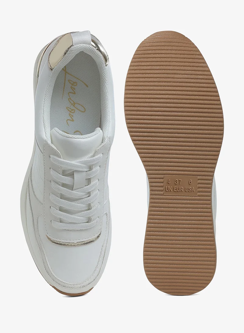 London Rag  Chunky Wedge Heel Sneaker in Sneaker for Women | Best Price UAE
