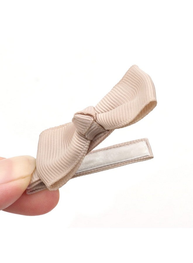 CELLOT Baby Hair Clips 50Pcs Baby Girls Fully Lined Baby Bows Hair Pins Tiny 2" Hair Bows Alligator Clips For Baby Girls Infants Toddlers In Pairs - Image 3