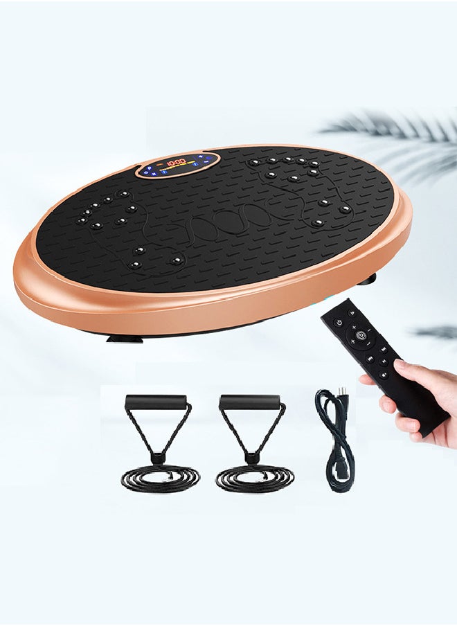 Sharpdo - Vibration Plate Exercise Machine Whole Body Vibration Machine for Home Fitness w/Loop Bands, Home Workout Equipment for Weight Loss, Toning & Wellness - Image 1