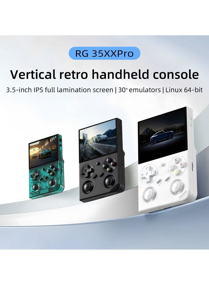 Anbernic RG 35XXPRO 64-bit Handheld Game Console 3.5-inch IPS Screen Linux System Video Game Console Emulator Portable 64G HD Output