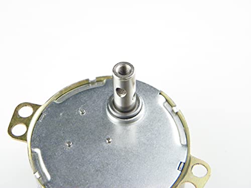 CHANCS DC Turntable Motor, Synchronous Geared Motor TYC-50 12V DC 15/18RPM 4W Low Speed CW/CCW Direction for Hand-Made, School Project, Model or Guide Motor - Image 4