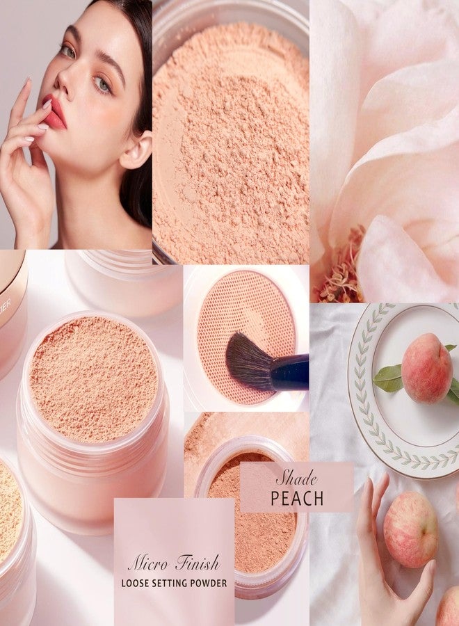 Max Touch Maxtouch Micro Finishing Loose Powder (PEACH #04, 10 GM) - Image 2