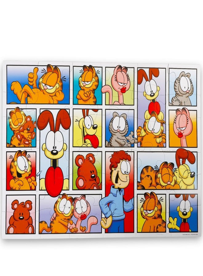 Garfield Floor Puzzle for Kids Set - Bundle with 36 Piece Floor Puzzle for Boys, Girls Plus Stickers, More | Garfield Jigsaw Puzzles for Kids Ages 3-5 - Image 2