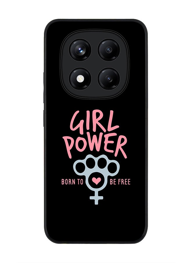 Stylizedd For Xiaomi Redmi Note 14 Pro 4G 4G Case,Slim fit Camera Protection, Shockproof Thin Phone cover  - Girl Power - Image 1