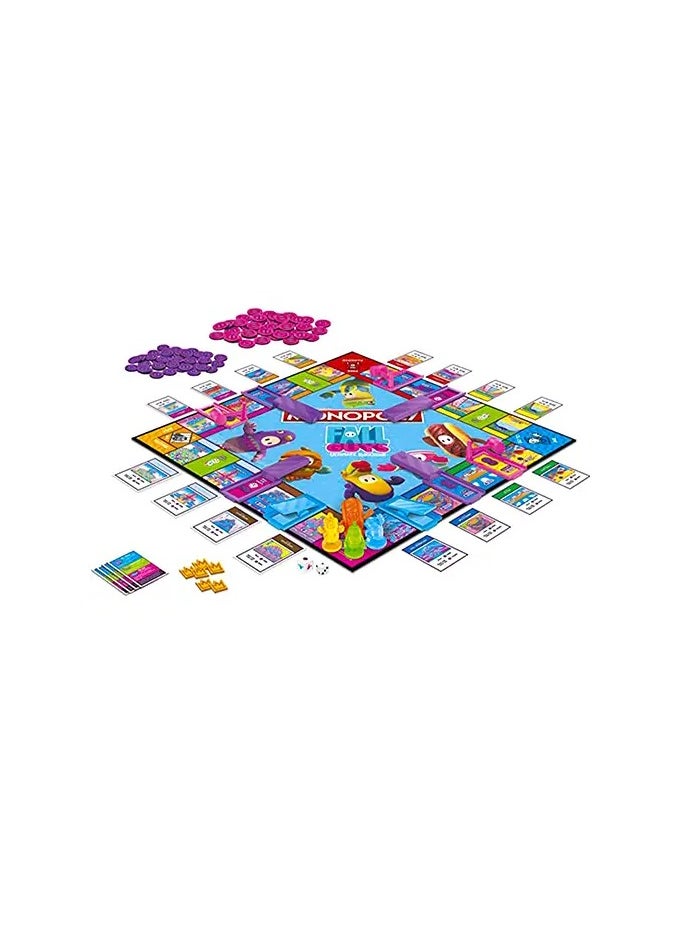 Hasbro/Disney - Monopoly Fall Guys Ultimate Knockout Edition Board Game - Fun for Players Ages 8+ - Image 1