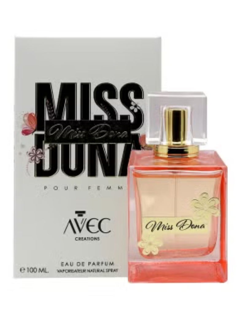 Avec عطر Avec Creations Miss Dona للنساء - أو دي بارفان 100 مل