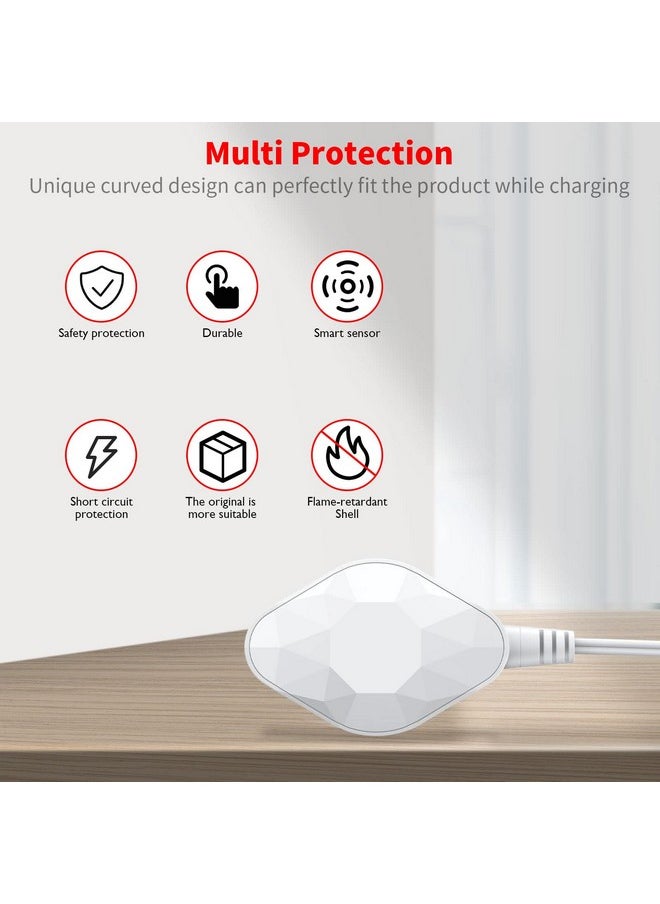 MEROM - Erom Water Pik Wp560 Magnetic Charger Replacement Compatible With Waterpik Wp560 Wp562 Wp563 Wp567 Wp569 Wp580 Wp582 Wp583 Cordless Advanced Water Flosser Magnet Charging Cord Battery Charger - Image 1