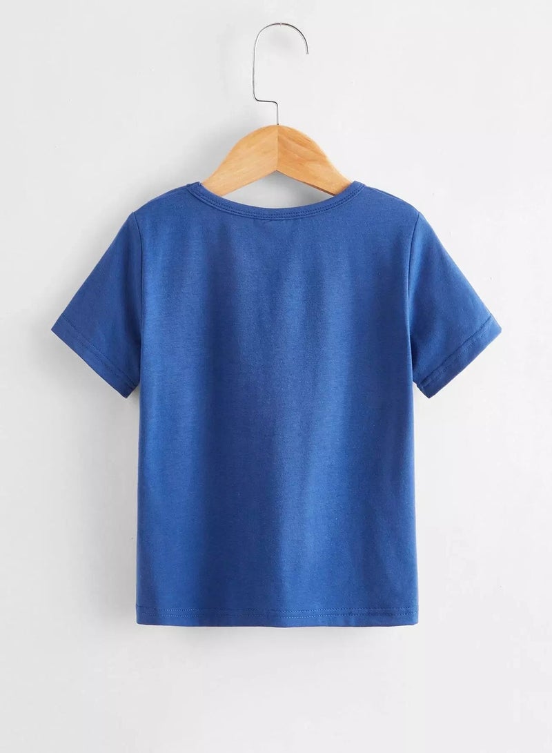 Toddler Boys Horse Print Tee  - Image 2