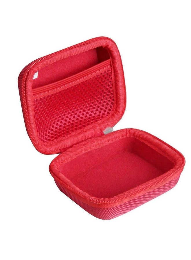 Hermitshell حقيبة سفر لمكبر الصوت Jbl Go2 المقاوم للماء والقابل للحمل للغاية بتقنية البلوتوث (أحمر) - Image 4