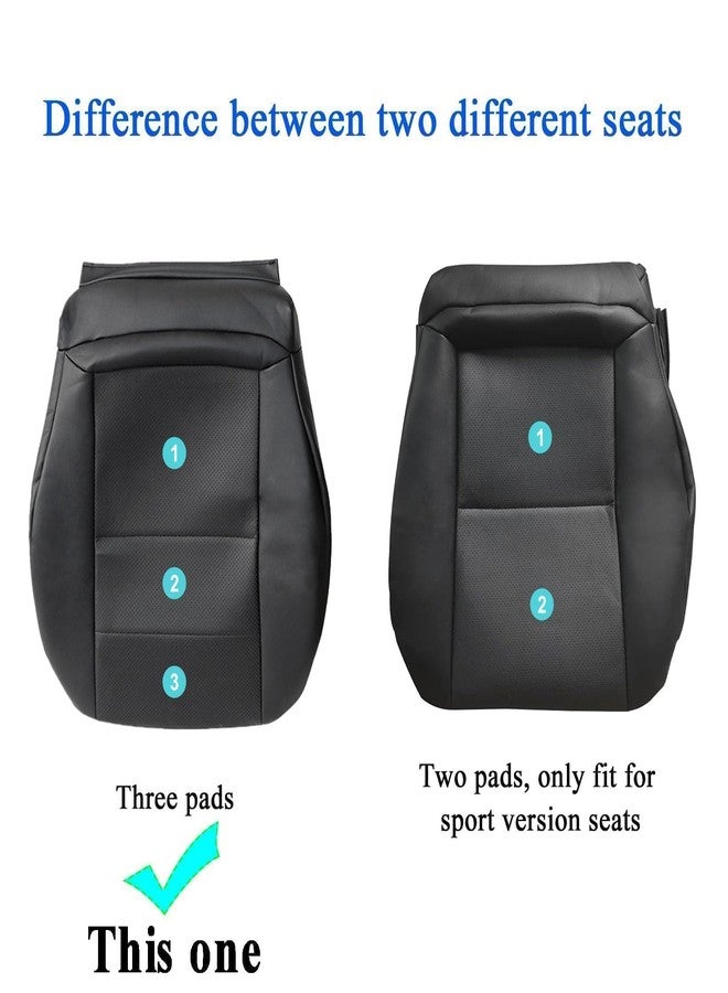 NLQR غطاء مقعد السائق الأمامي السفلي البديل من NLQR متوافق مع سيارات مرسيدس بنز GLK250 وGLK280 وGLK300 وGLK350 موديلات 2008 و2009 و2010 و2011 و2012 و2013 و2014 و2015 - Image 3
