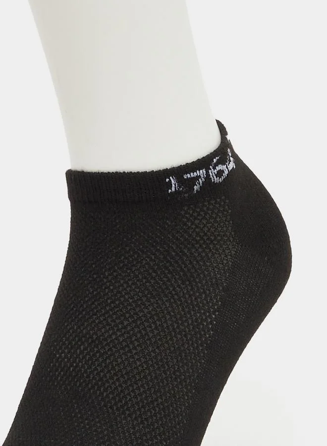 Styli Styli Pack of 5 Multicolor Solid Comfy ankle Socks