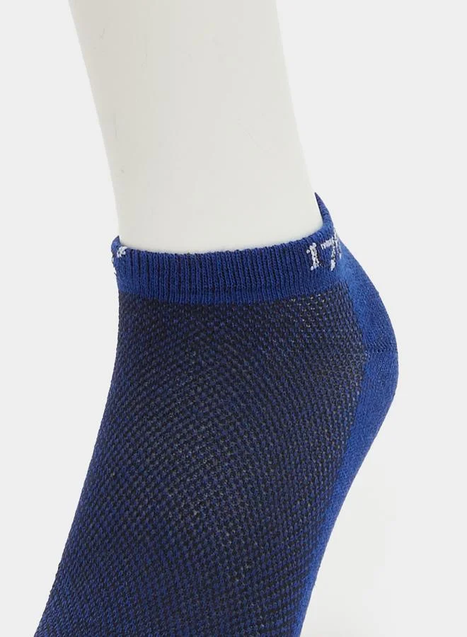 Styli Styli Pack of 5 Multicolor Solid Comfy ankle Socks