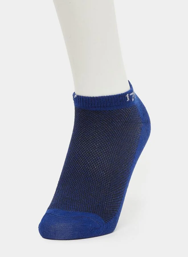 Styli Styli Pack of 5 Multicolor Solid Comfy ankle Socks