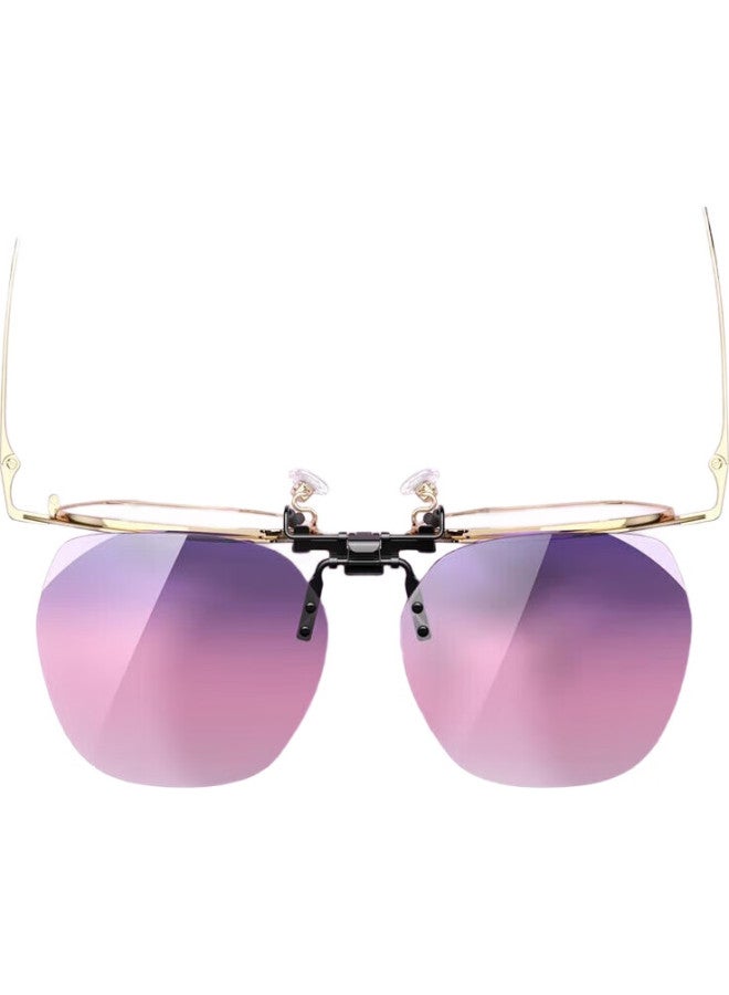 PARIM Clip-On Sunglasses For Women Driving Polarized Lightweight Prescription Eyeglasses Frame Men Uv Protection Clip-On - Image 1