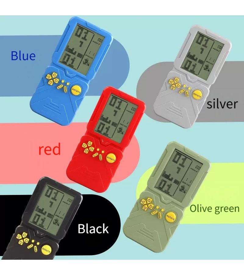 Black Retro Nostalgic Handheld Brick Game Console Classic Gift for Gamers - Image 5