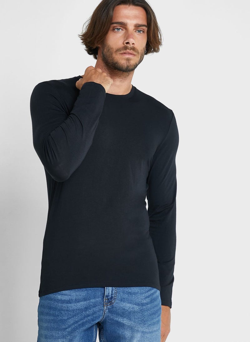 Marks & Spencer Essential Crew Neck T-Shirt - Image 1