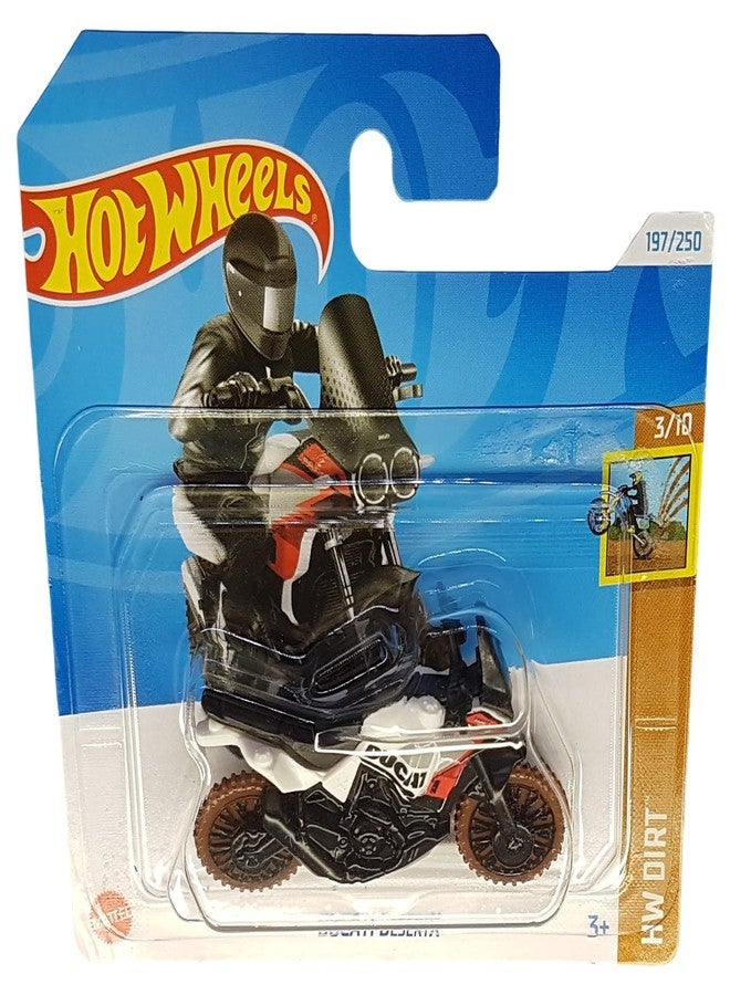 Hot Wheels Ducati DesertX 3/10 HW Dirt, Red/White - Image 3