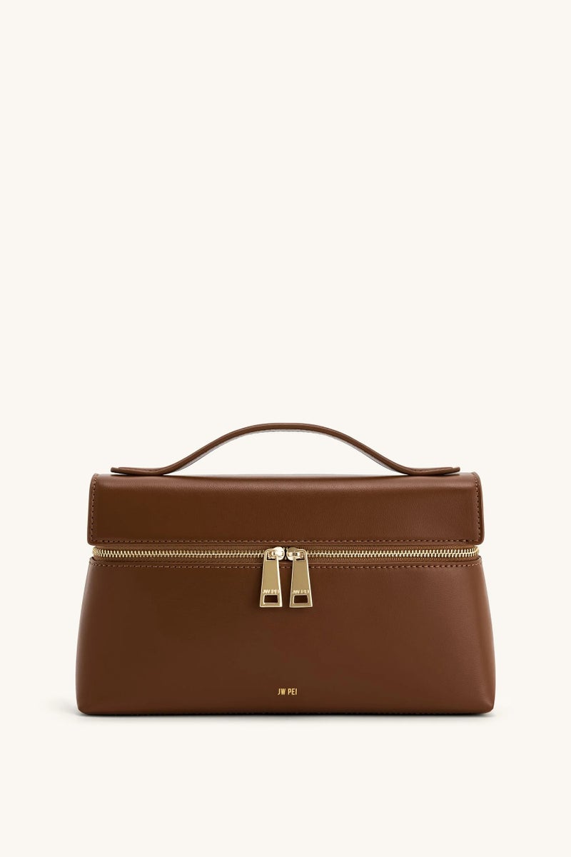 JW PEI Thea Top Handle Bag - Brown - Image 1