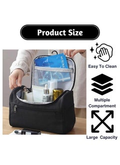 LACOPINE Women's Multi Functional Travel Toiletry Hanging Makeup Organiser Bag (Black) - pzsku/Z37F771F646D6A89C363CZ/45/_/1738306559/4fd39be6-4701-4ccf-9ad8-4e5821bda1df