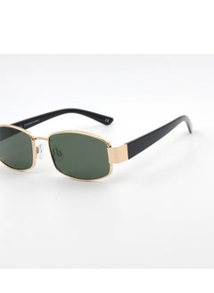 MADEYES Men's UV Protection Sunglasses EE24M076-2 - Gold/Black  - Image 2