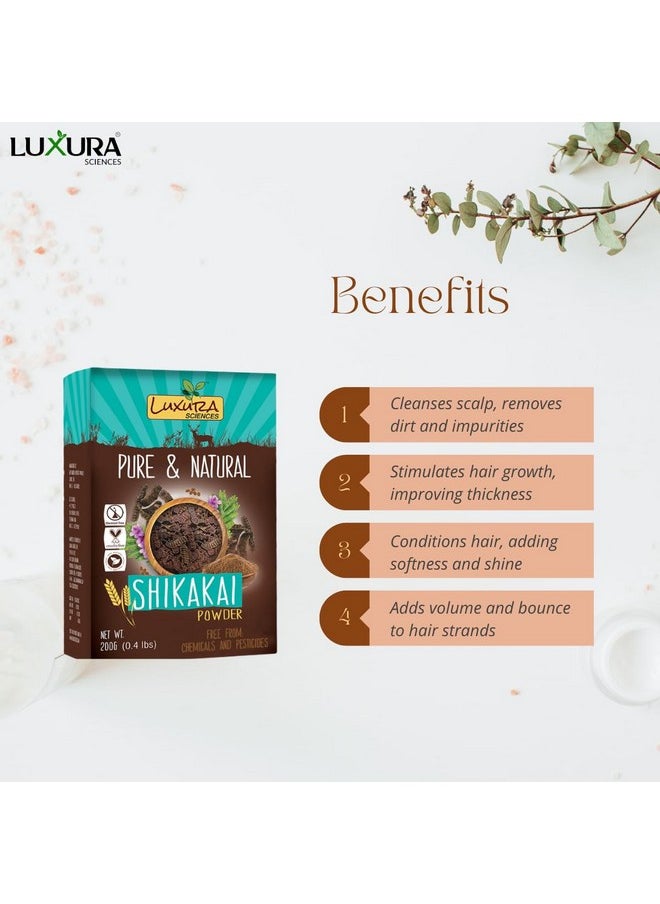 Luxura Sciences Hair Masks (Shikakai 200G)  - Image 3
