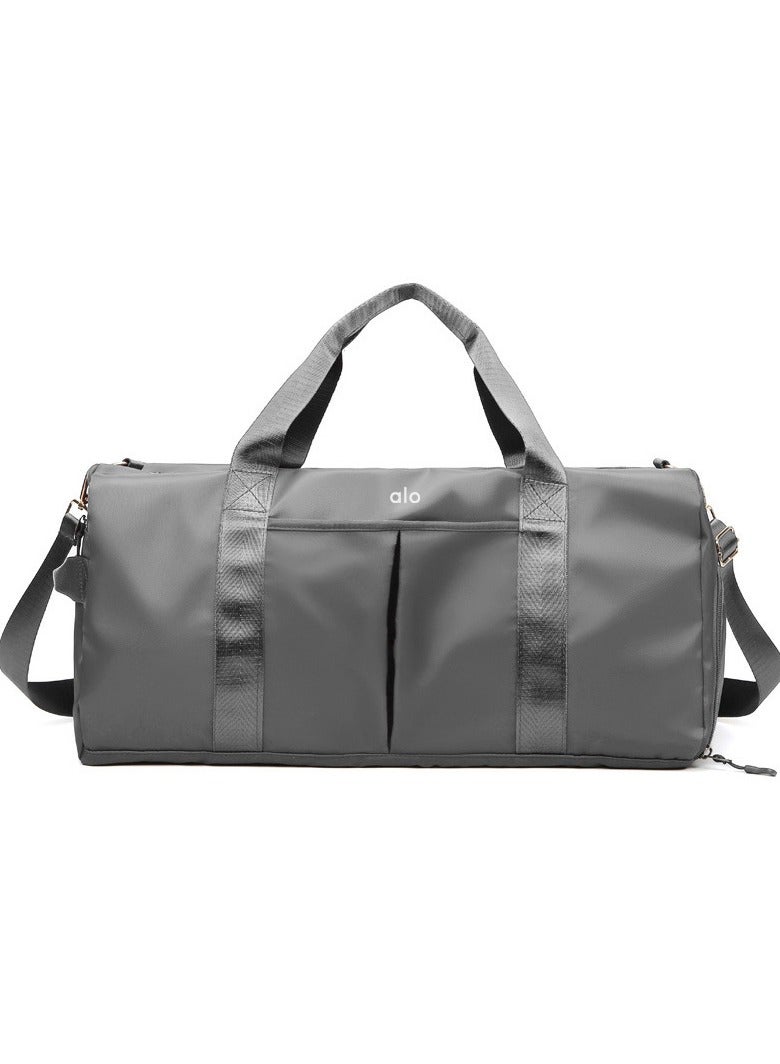 alo luggage bag, dry and wet separation, sports yoga fitness bag, large-capacity short trip training storage bag