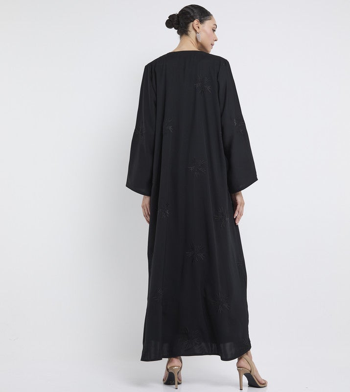 ROZA Elegant Embroidered Abaya - Image 4