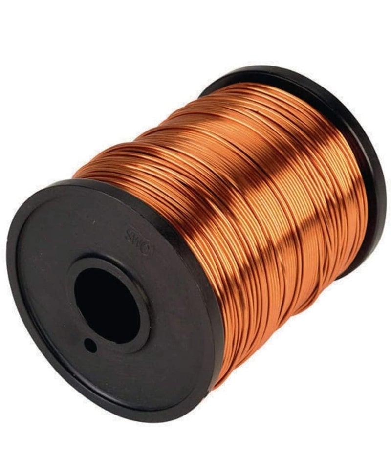 Glopro 50Mtr 28 Gauge (0.38mm) Enameled Copper Wire | High Conductivity Wire for Electrical Winding, Science Projects, DIY Crafts & Jewelry Making | Flexible, Durable & Corrosion-Resistant - Image 5