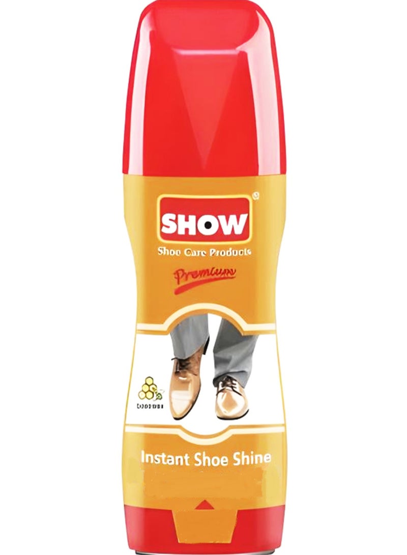 Show Instant Shoe Shine Liquid Polish - Light Brown