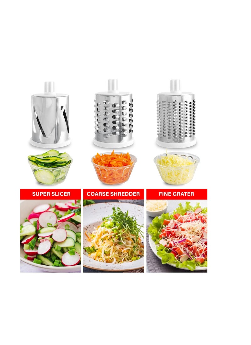 Generic - Sumo Slicer with 3 Interchangeable Drums + Precision Peeler - Image 1