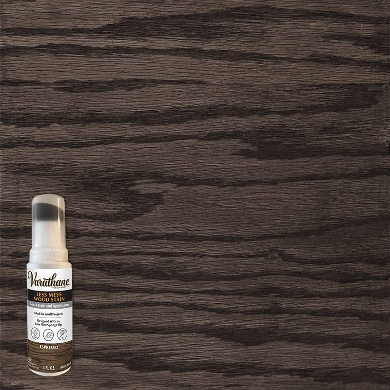 Varathane 368032 Less Mess Wood Stain and Applicator, 4 oz, Espresso - Image 2