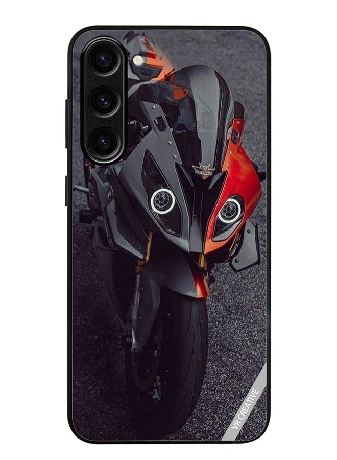 VR CREATIVE Protective Case Cover For Samsung Galaxy S24 Bike Design Multicolour - Image 1
