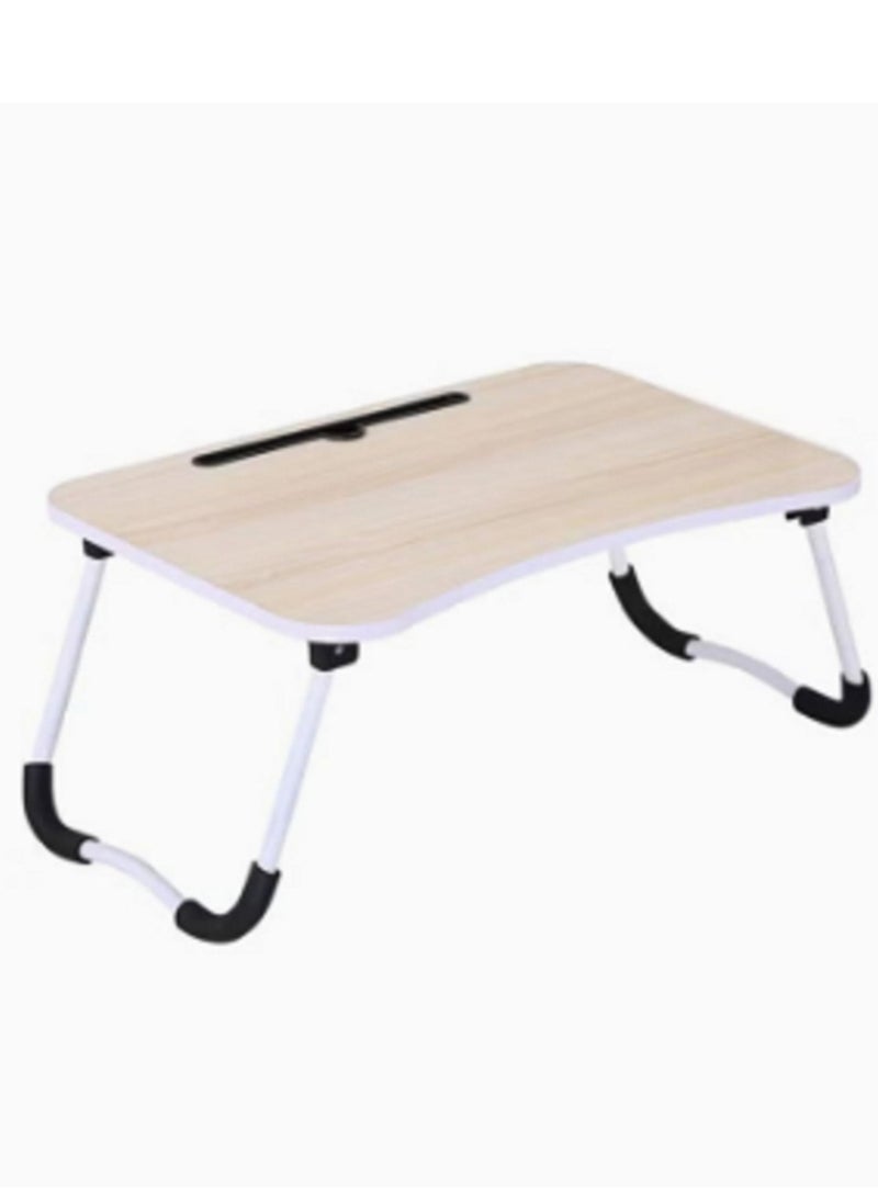 Folding Lazy Desk Beige - Image 1