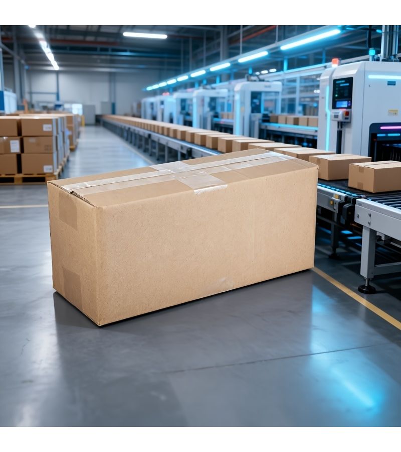 10 Brown Corrugated Cardboard Boxes 8.27x4.33x2.76 Inch For Shipping - Image 4