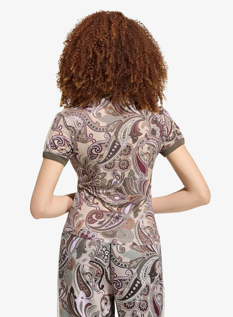 Adidas Originals MULTCO/WONTAU Liberty London Cali T-Shirt for Women | Best Price UAE