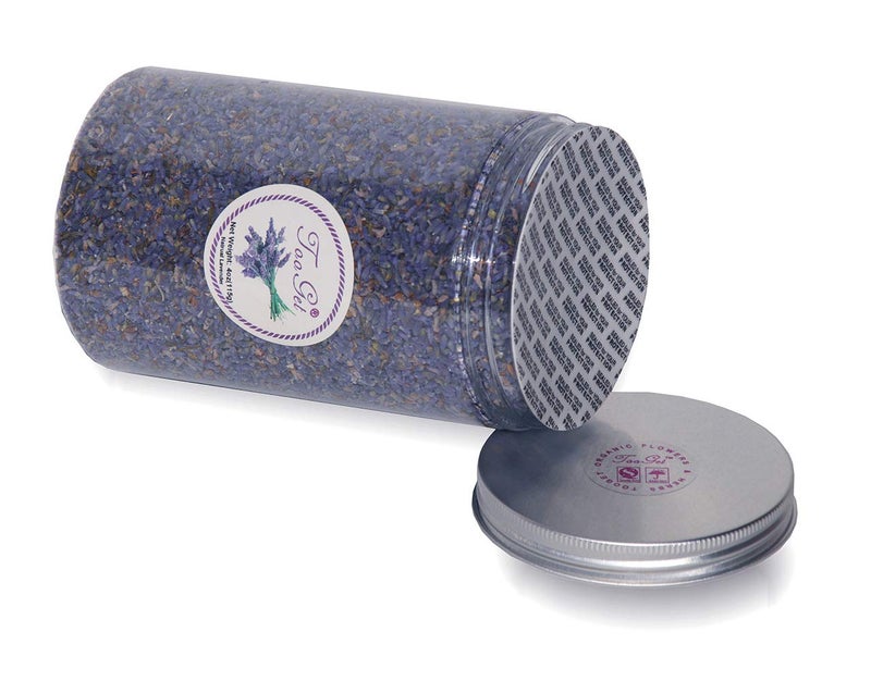 TooGet Culinary Dried Lavender Buds, 100% Raw Highland Grow Lavender Flowers, Ultra Blue Premium Grade Dried Flowers with Food Grade PET Plastic Bottle (4 OZ) - Image 2