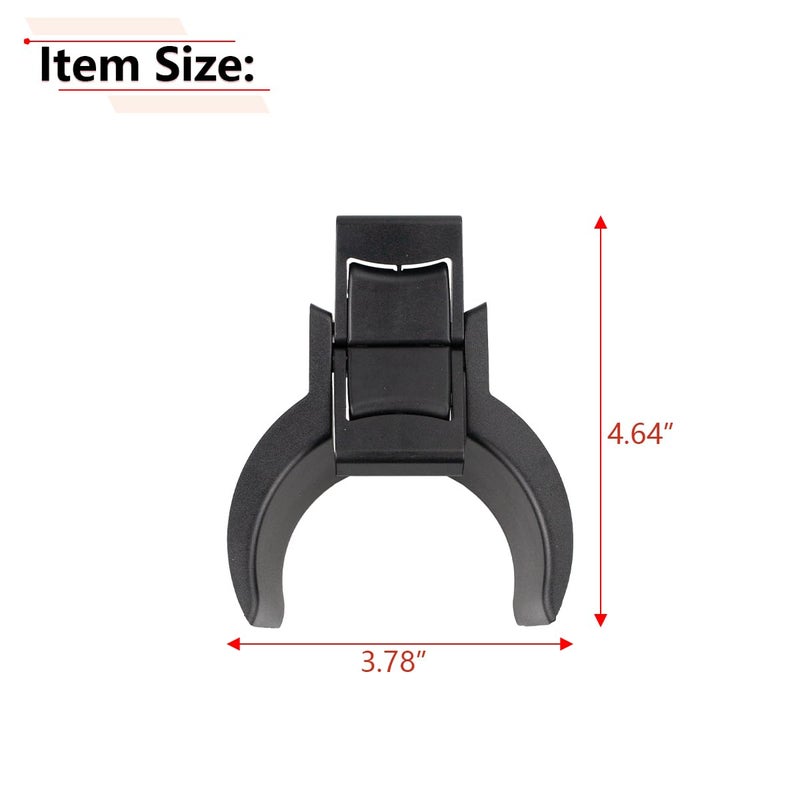 RLB-HILON Cup Holder Insert Divider Compatible with Toyota Highlander 2014 2015 2016 2017 2018 2019 Year - Image 3