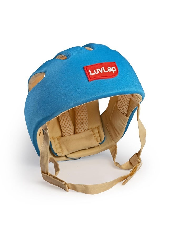 Luvlap Baby Safety Helmet - Essential Safety Gear for 6+ Months to 3 Years | Toddler Head Protector | Secure Fit & Comfort | Appealing Design | Lightweight | Proper Air Ventilation, Sky Blue - Image 1