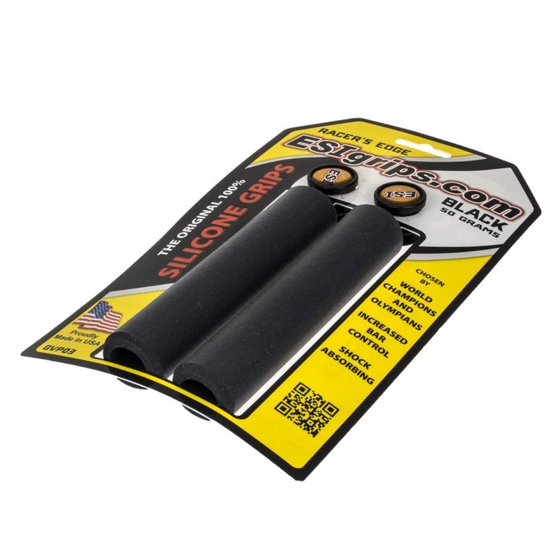 ESI Grips Racers Edge MTB Grip (Black), one Size (GVP03) - Image 1
