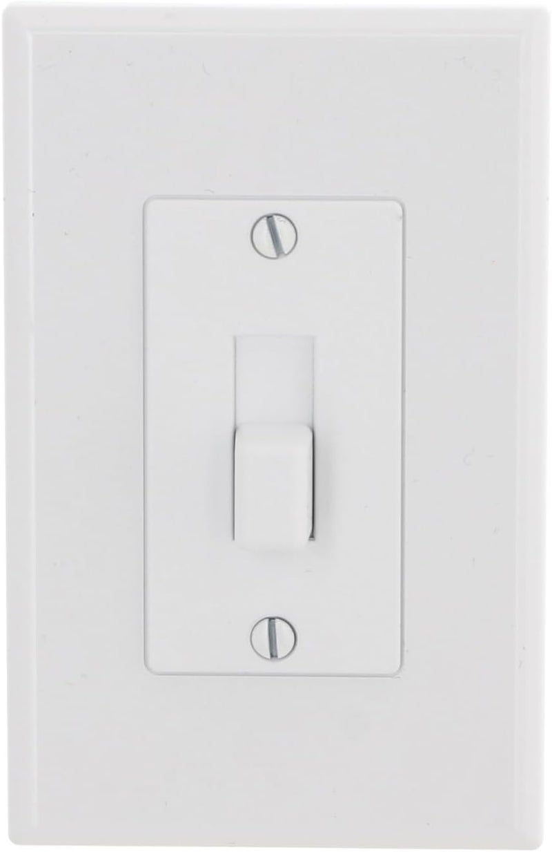 TayMac 2670W Revive Device Wall Plates 1-Gang Masque Decorator Cover, White - Image 1
