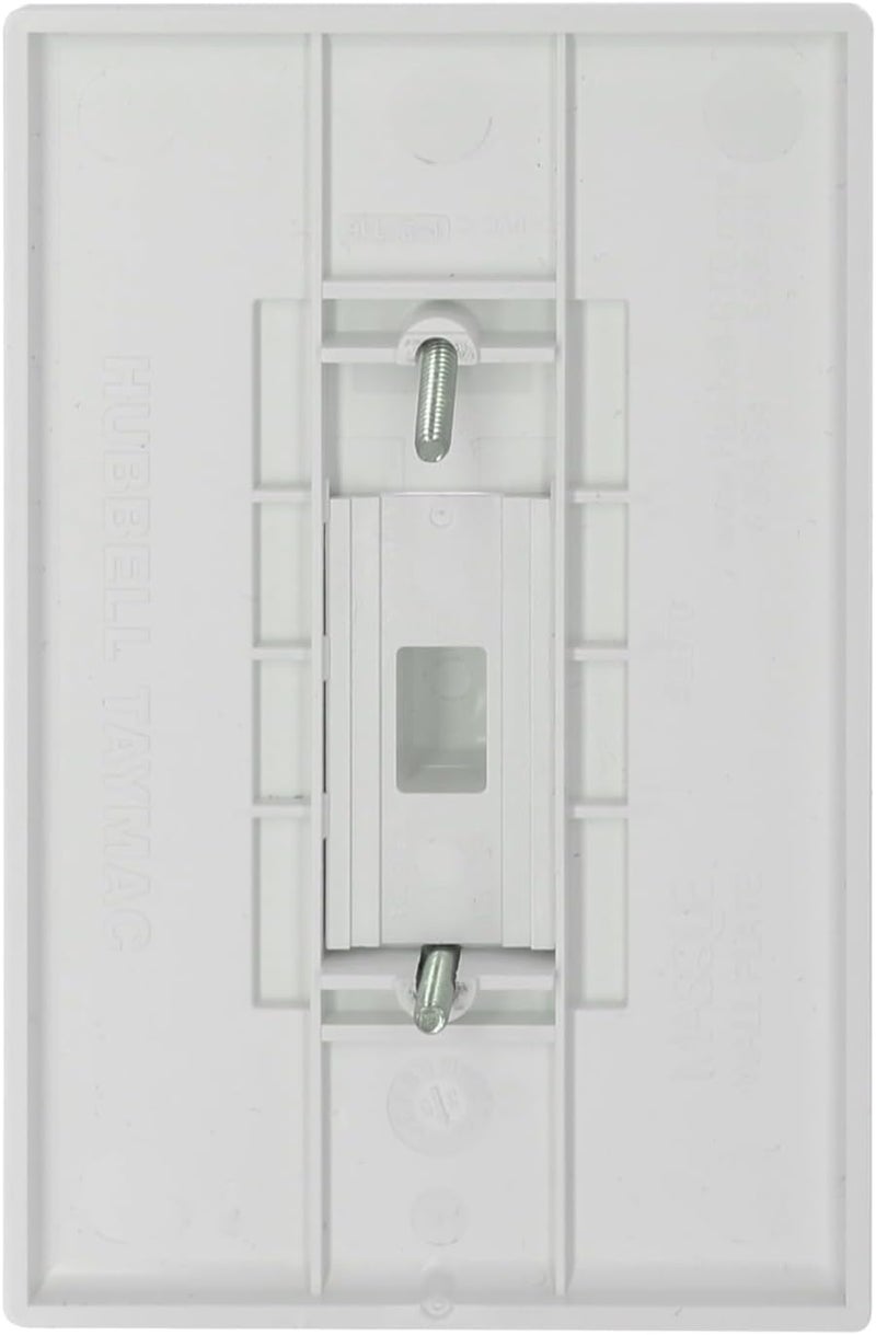 TayMac 2670W Revive Device Wall Plates 1-Gang Masque Decorator Cover, White - Image 2