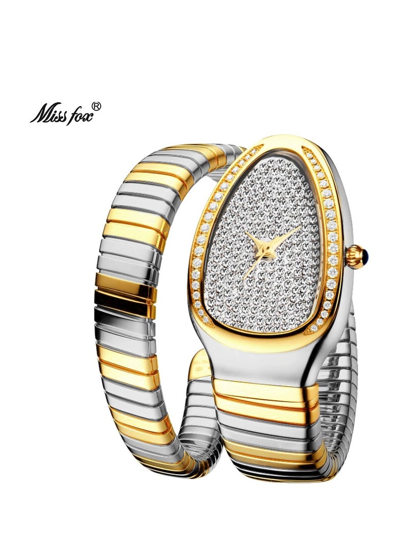 MISS FOX - Women's Fashion Diamond Inlaid Watch - Image 1