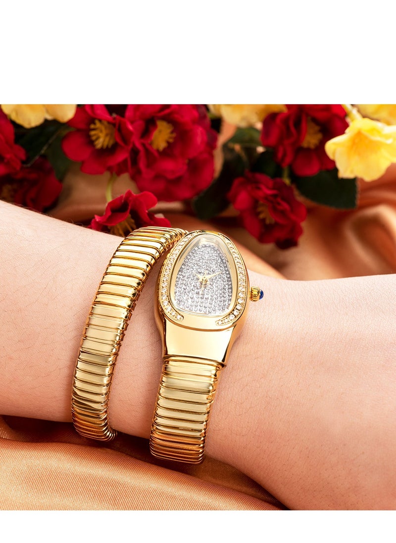MISS FOX - Women's Fashion Diamond Inlaid Watch - Image 1