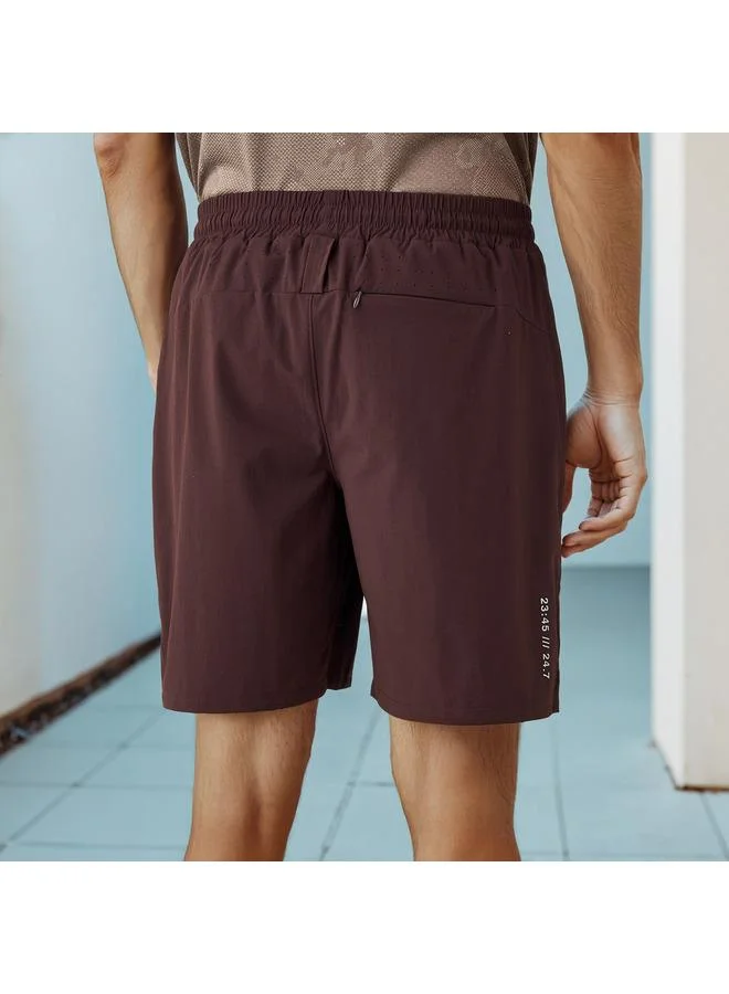 ADOT by Splash Regular Fit Shorts with Drawstring Closure