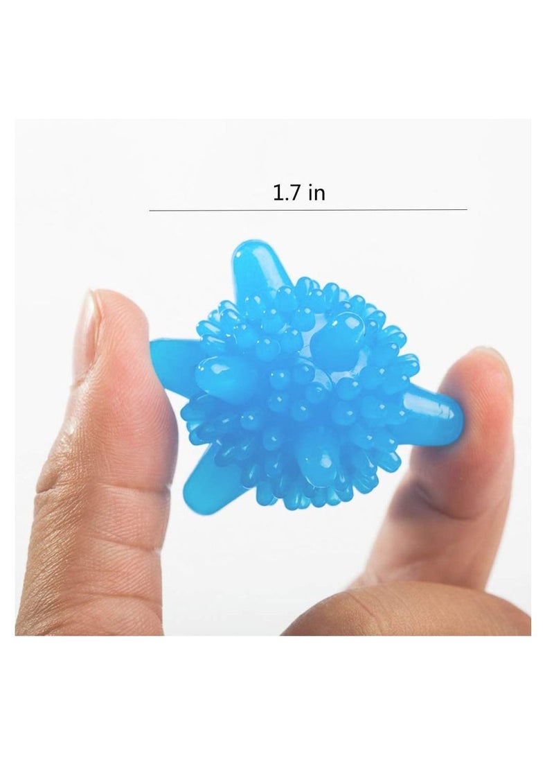 Washer Balls 15 Pcs Reusable Tangle Free Eco-Friendly Laundry Scrubbing Balls Solid Colorful Laundry Washing Balls Enhance Your Machine Cleaning Power