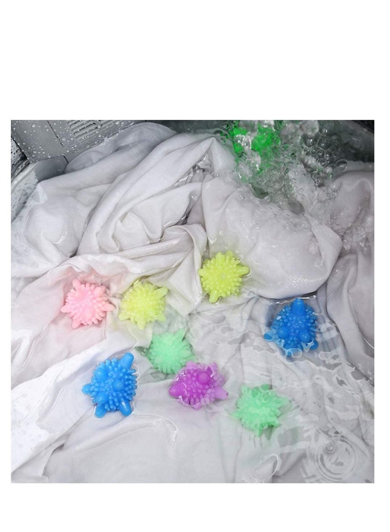 Excefore Washer Balls 15 Pcs Reusable Tangle Free Eco-Friendly Laundry Scrubbing Balls Solid Colorful Laundry Washing Balls Enhance Your Machine Cleaning Power  - Image 3