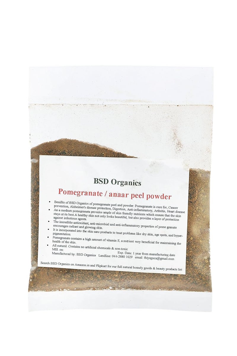 BSD Organics PomegranatelimaDnimmaanaar peel powder 400gm