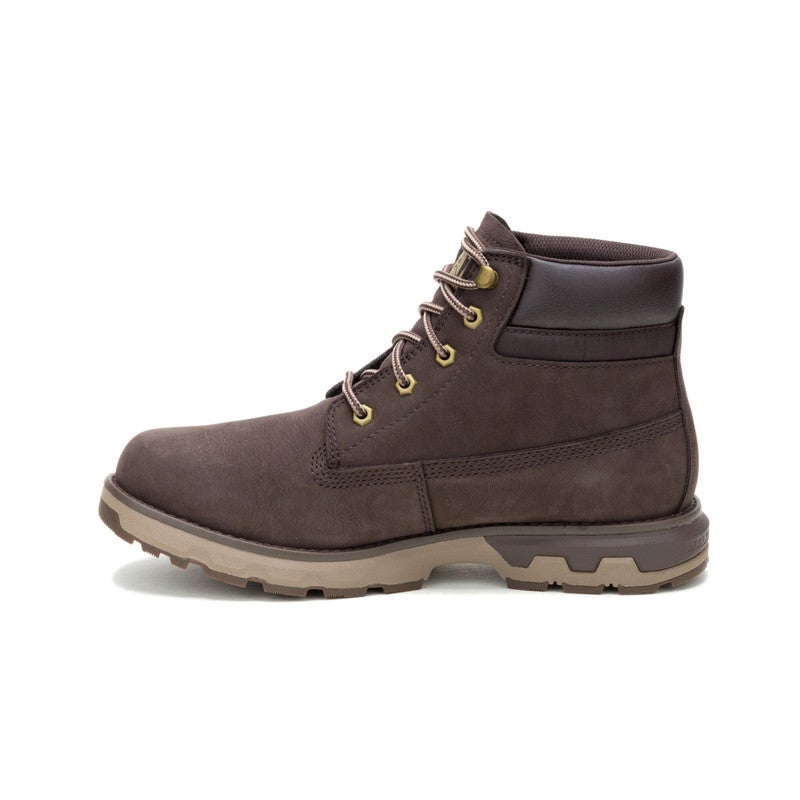 CATERPILLAR CAT Pursue Men’s Boot – Lightweight, Cushioned, Durable Everyday Leather Boot – Dark Brown - Image 3